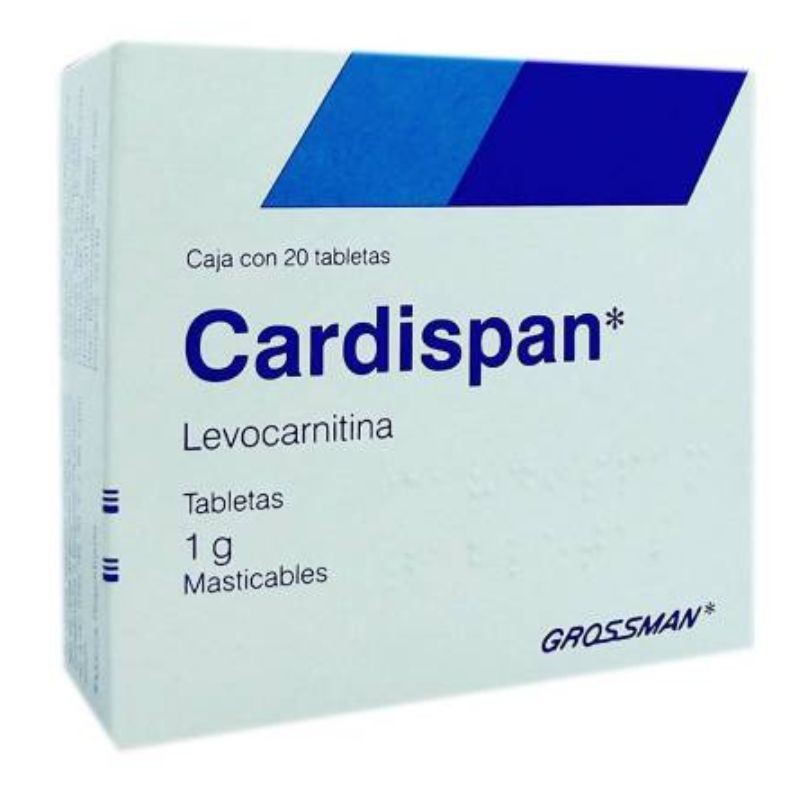 CARDISPAN MASTICABLES, 20 TABLETAS.