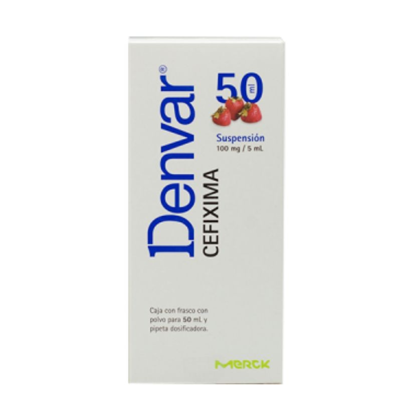 DENVAR 100MG/5ML (A) - SUSPENSIÓN 50 ML