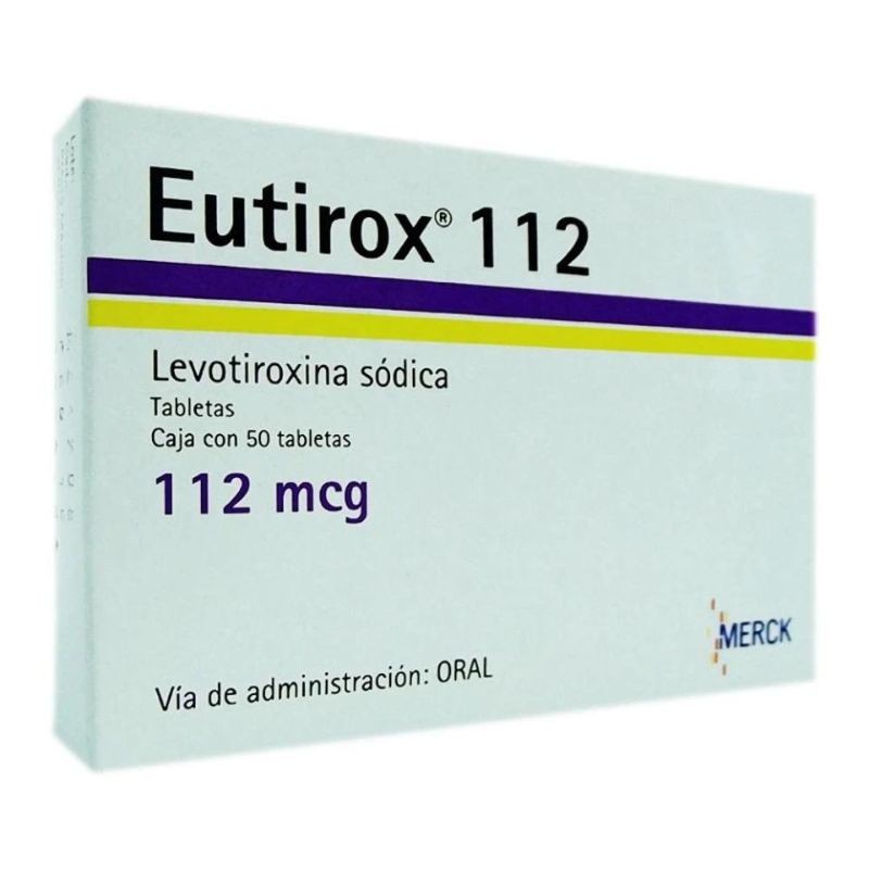Eutirox 112 mcg, 50 tabletas