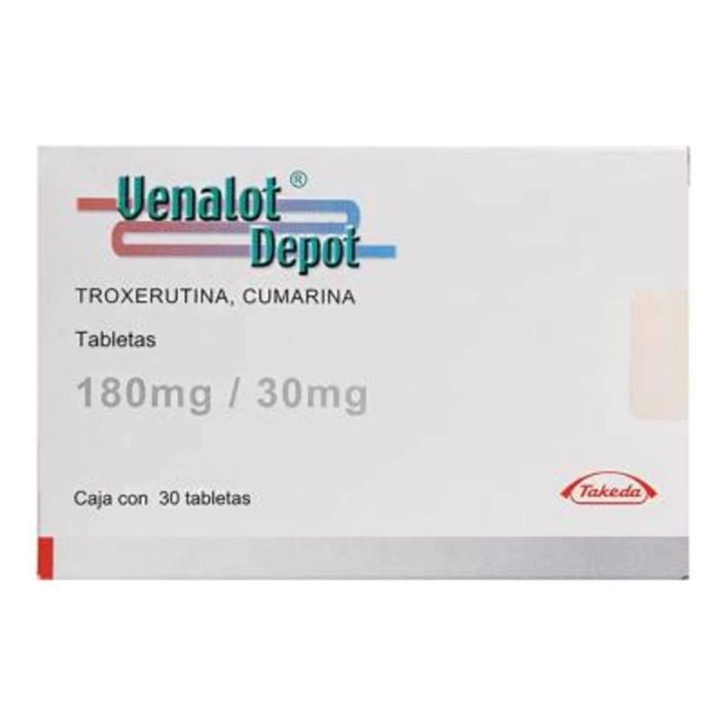 Venalot Depot 180/30 mg, 30 Tabletas